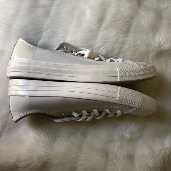 Cream leather Converse 9 - Picture 5 of 8